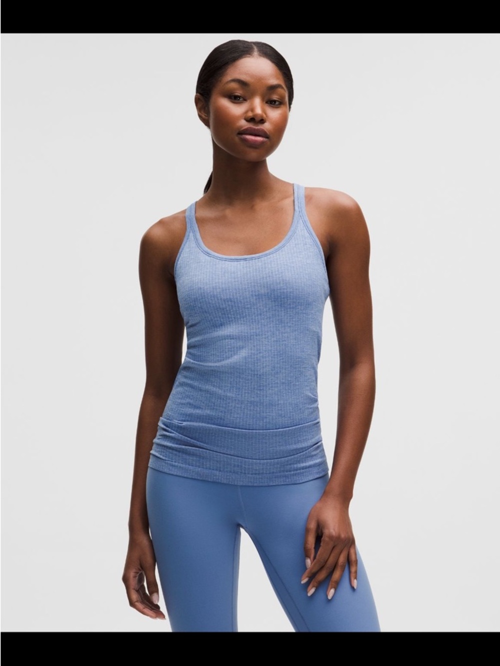 Ebb to street tank top prep blue